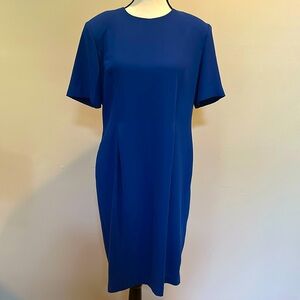 Vintage Leslie Fay Short Sleeved Sheath Dress